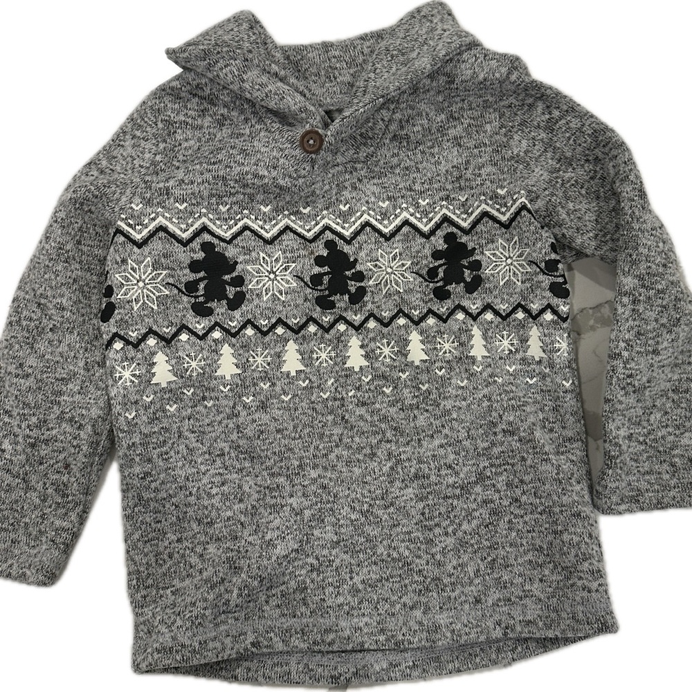 Disney Gray Knit Fabric